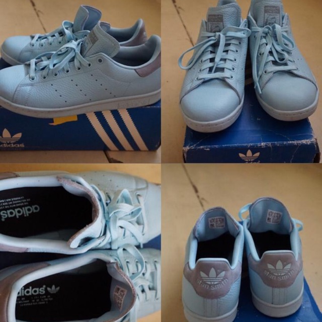 Adidas stan smith ice blue second size 44