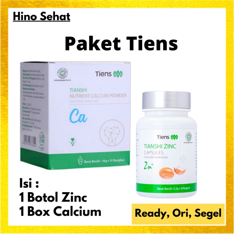 

Paket Peninggi Badan Tiens Original - Susu Nhcp dan Zinc Kapsul - Super Grow Up