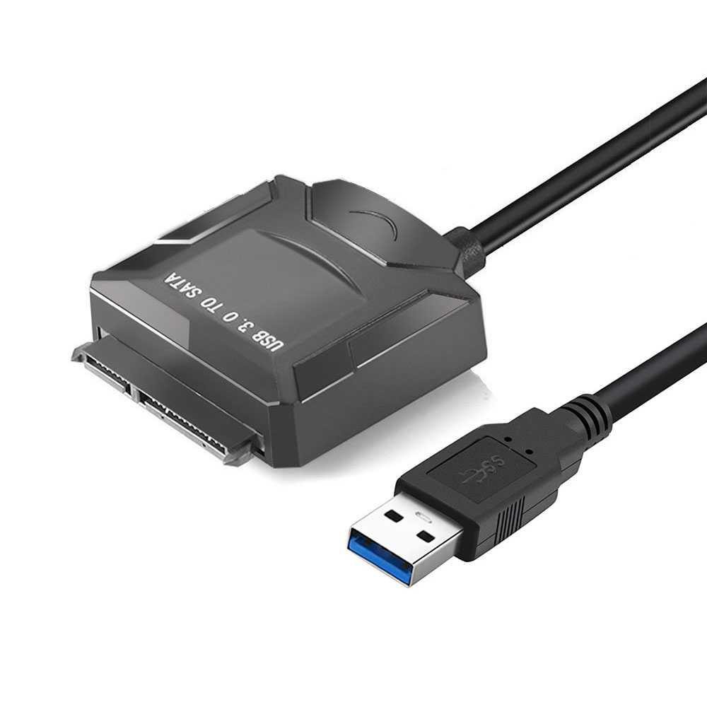 E-yield Kabel Adapter USB 3.0 to SATA for 3.5 / 2.5 Inch HDD SSD ( Mughnii )