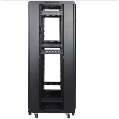 IR6032G - 32U Close Rack Depth 600mm Glass Door 19&quot; - INDORACK