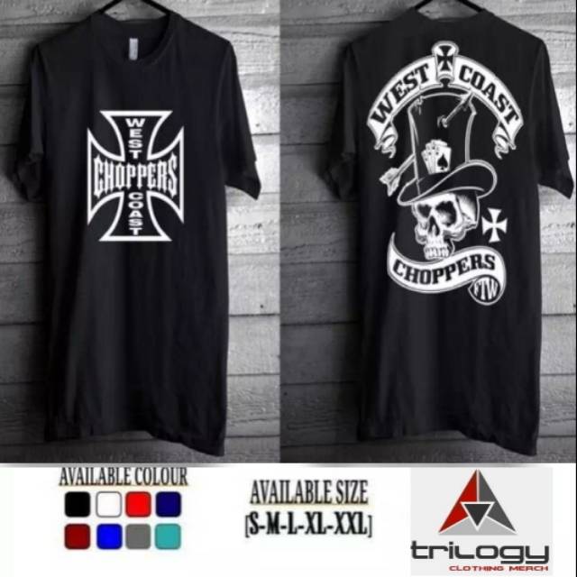 KAOS RACING WEST COAST CHOPPER BAHAN KATUN