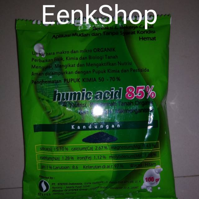STEFES Humic Acid/ Pupuk Tanaman Jerman