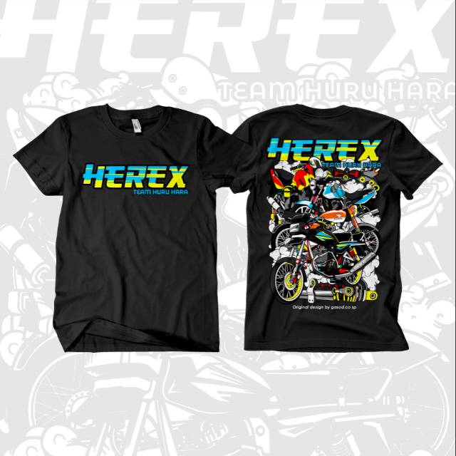 PROMO KAOS HEREX HURU HARA, TIGER, MEGAPRO, CB, GL MAX ...