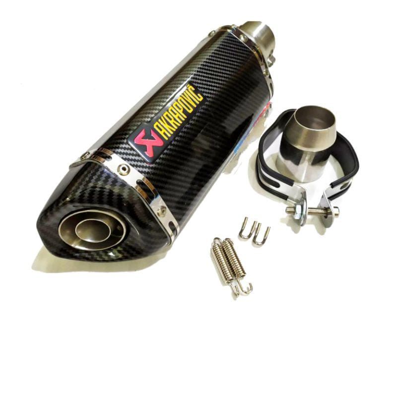 SILENCER KNALPOT AKRAPOVIC KARBON ORIGINAL IMPORT TAIWAN