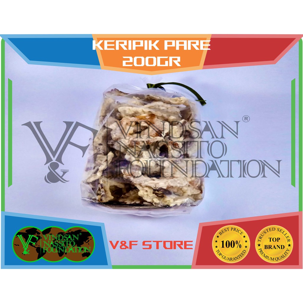 

Keripik Goreng Pare Berkhasiat Kemasan 200 gr