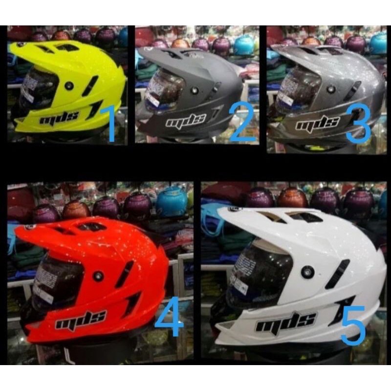 MDS SUPER PRO SOLID (2 VISOR)
