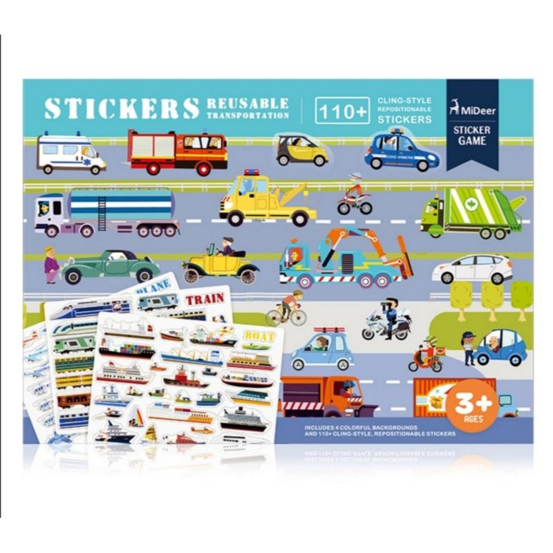 

MIDEER reusable stickers
