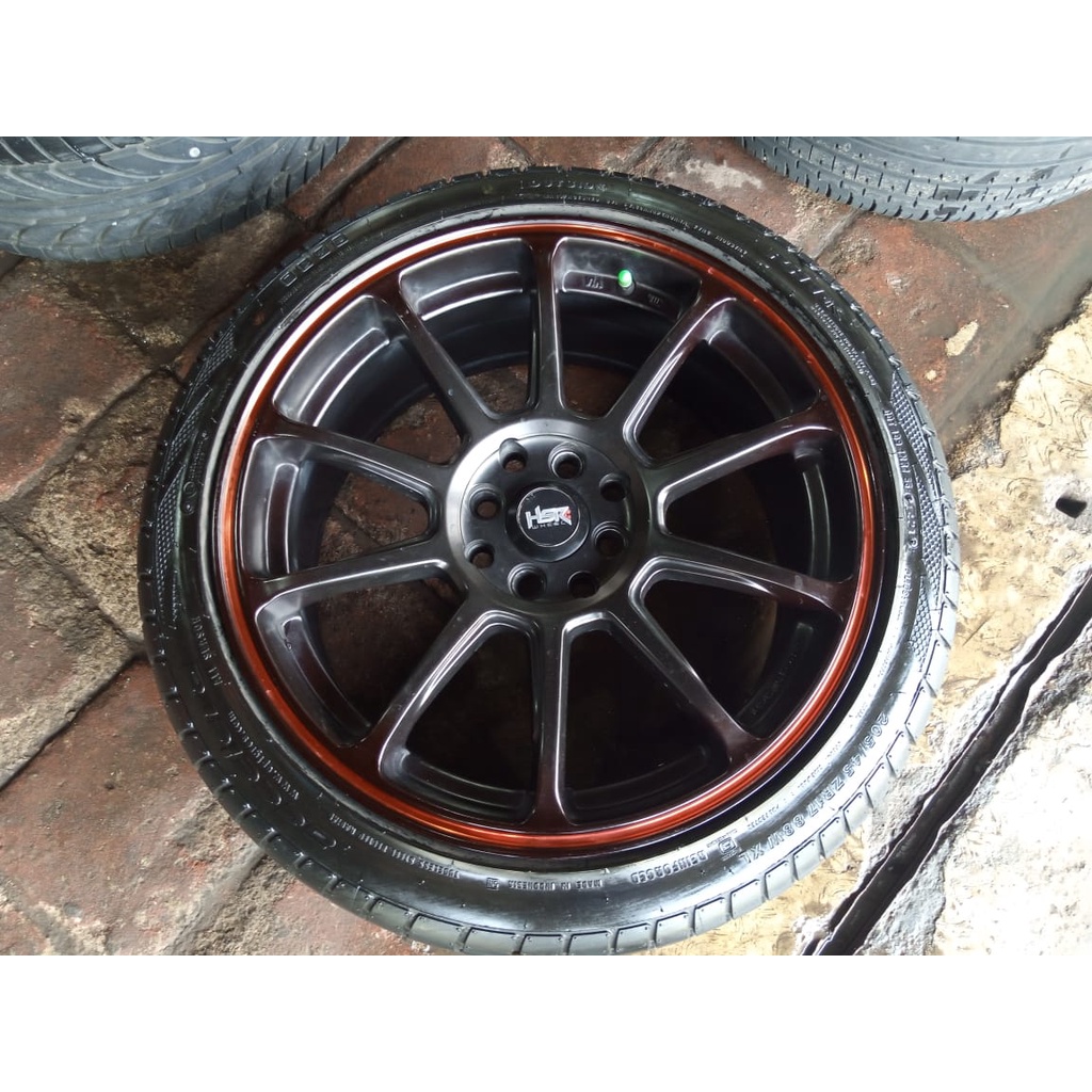 velg mobil bekas ring 17 model hsr zico plus ban ukuran 205 45 r17