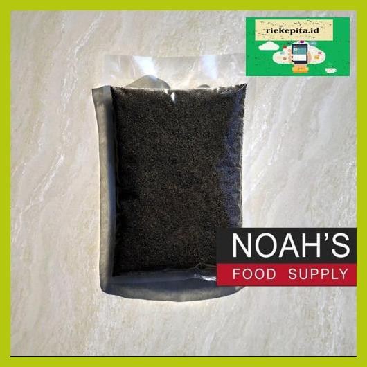 

5Yer67R- Tepung Wijen Hitam Black Sesame Powder 500G Bubuk Wijen Hitam 500 G T7Rty67-