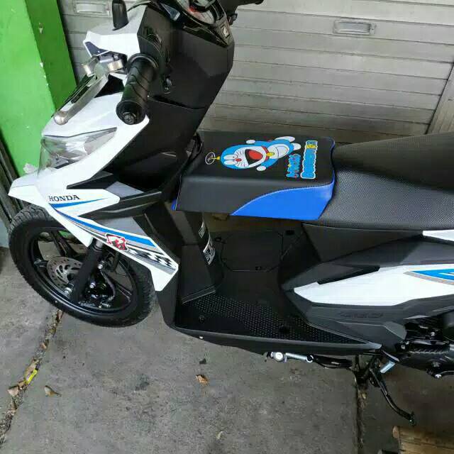 Jok mini tambahan boncengan motor anak matic bebek nmax aerox lexi pcx