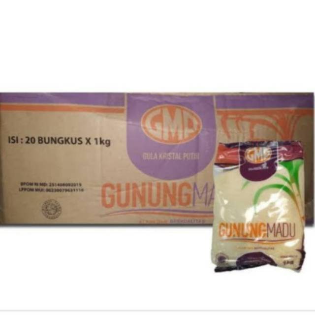 

GMP Gula Kristal Putih 1kg x 20 pcs