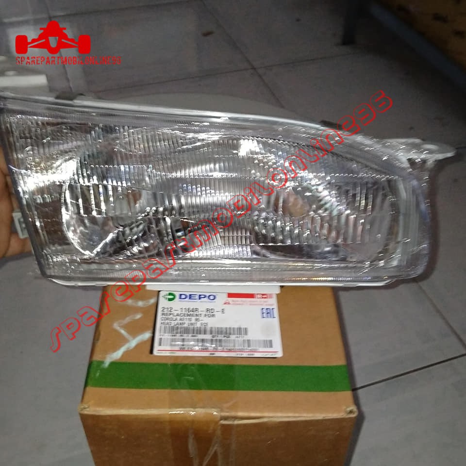 Head Lamp Lampu Depan Toyota All New Corolla AE111 1996 1997 DEPO