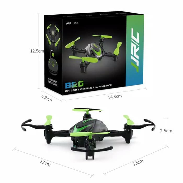 Helikopter Rc - Drone Minion - Box Drone Mini Mini Drone Jjrc H48 / Rc Helikopter Drone H48 / Kado