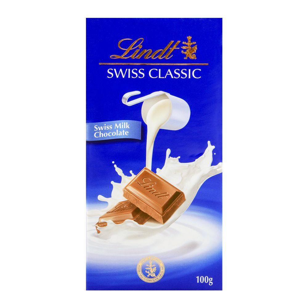 

Lindt Swiss Classic Chocolate Milk Chocolate Candy Bar Sweet Tooth Permen Coklat Cokelat Susu