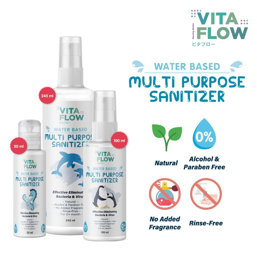 Vitaflow Multi Purpose Water Based Sanitizer