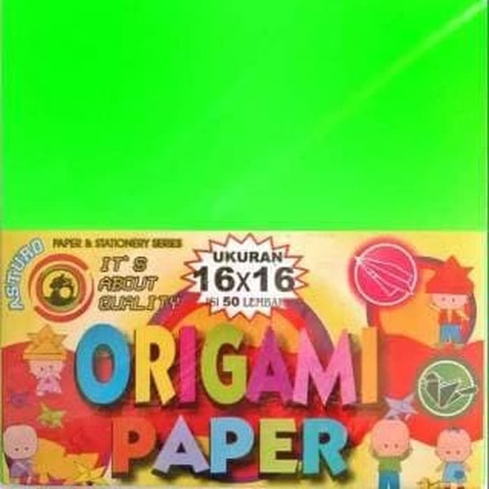 

Kertas Lipat / Origami Asturo 16x16 (10 pak)