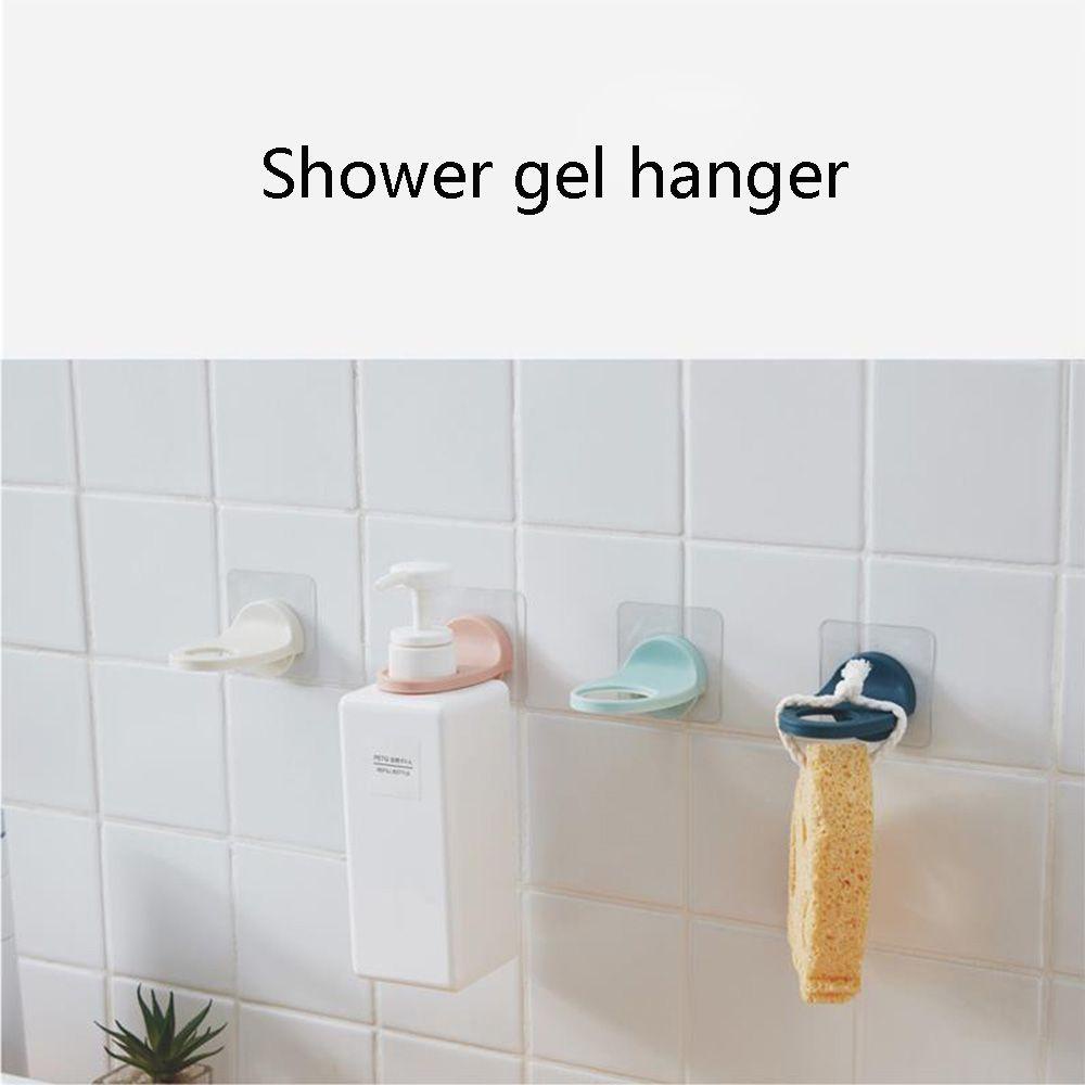 Solighter Shower Gel Gantungan Aksesoris Kamar Mandi Bathroom Organizer Wall Hook Holder Rak Shower Gel Holder