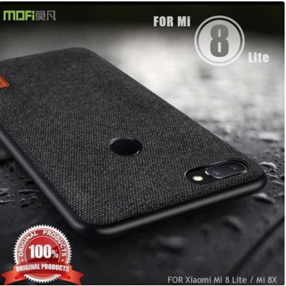 Case Mofi Mi 8 lite Sofcase Original Fabric Denim