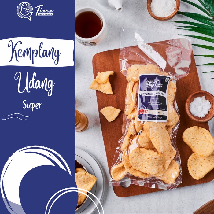 

NEW Kemplang Udang Super Tiara Snack Bangka/Kemplang Kerupuk Udang