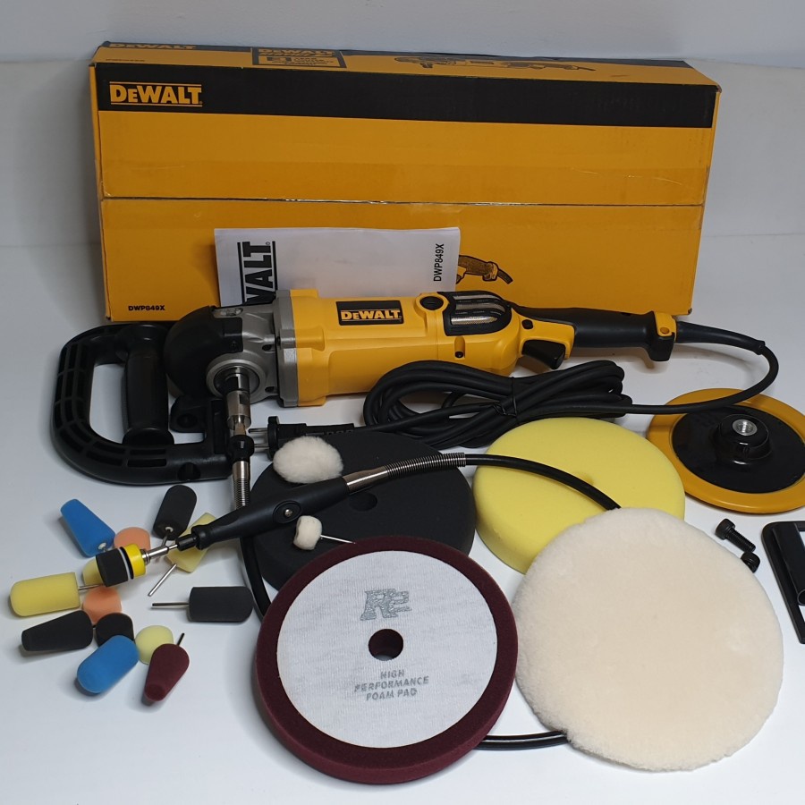 Mesin Poles Mobil 7" Dewalt /Mesin Poles Mini Polisher/Mesin Poles 7"