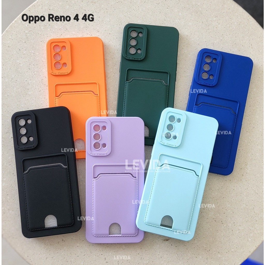 Oppo Reno 4 4G Oppo Reno 5F Oppo Reno 6 4G Oppo Reno 6 5G Softcase Prokamera Silicon Matte Card Case