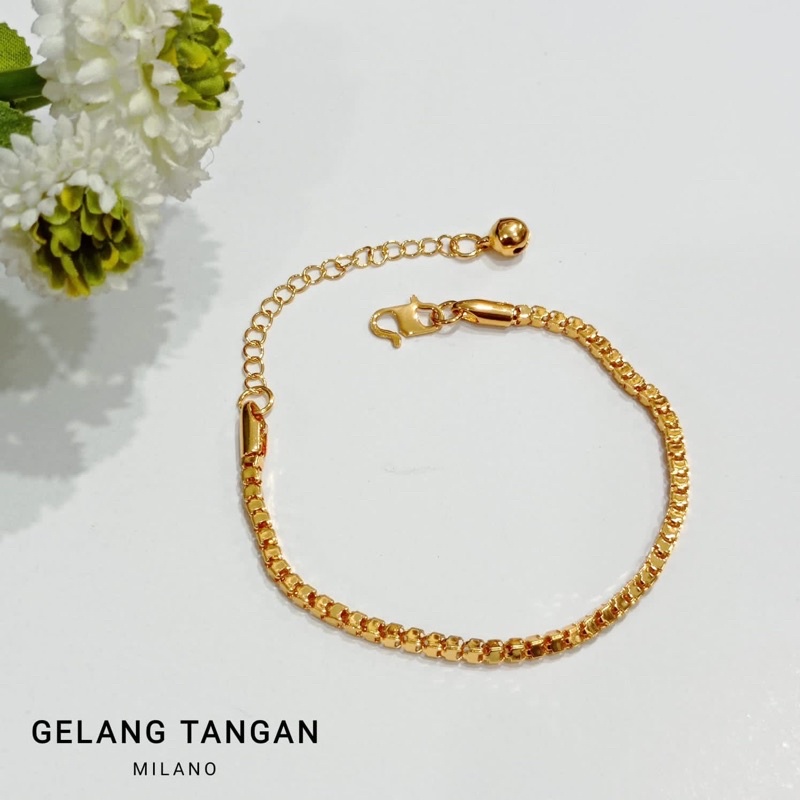 gelang tangan wanita milano