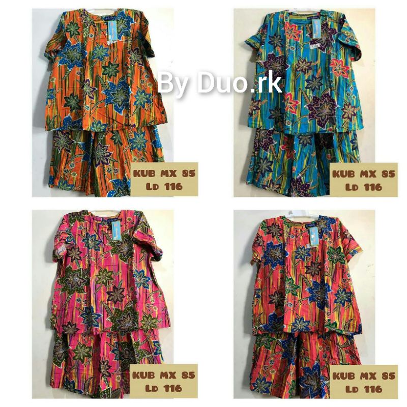 Setelan Wanita Maxi 85 Label Biru Kencana Ungu