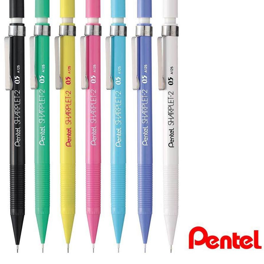 

6PT Pentel Pensil Mekanik A-125 Sharplet-2 0,5mm Model Baru