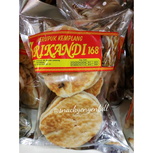 

KEMPLANG SRIKANDI SUPER 168 200GR