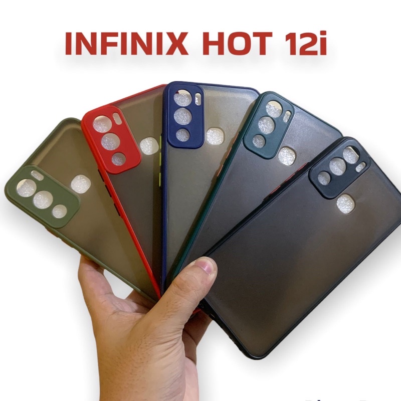 Infinix hot 12 12i 12play My choice aero case matte case