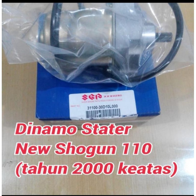 DINAMO STATER SUZUKI SHOGUN 110 SHOGUN R 110 ORIGINAL SGP