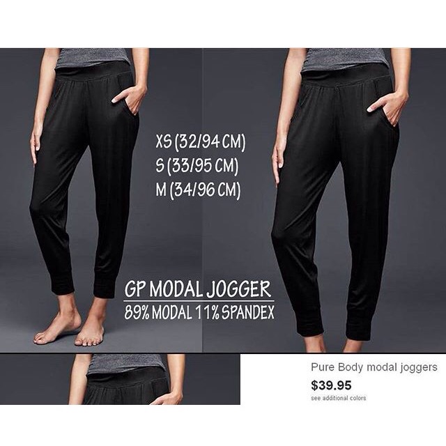 modal joggers