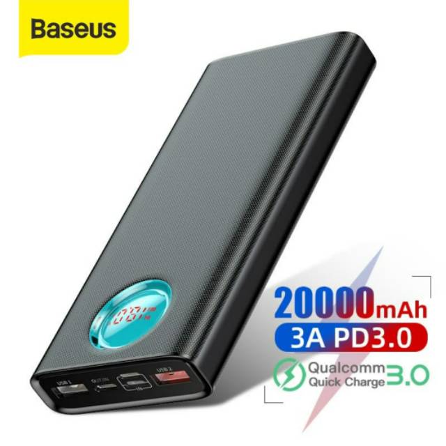 Baseus 20000mAh QC 3.0 + Type C PD