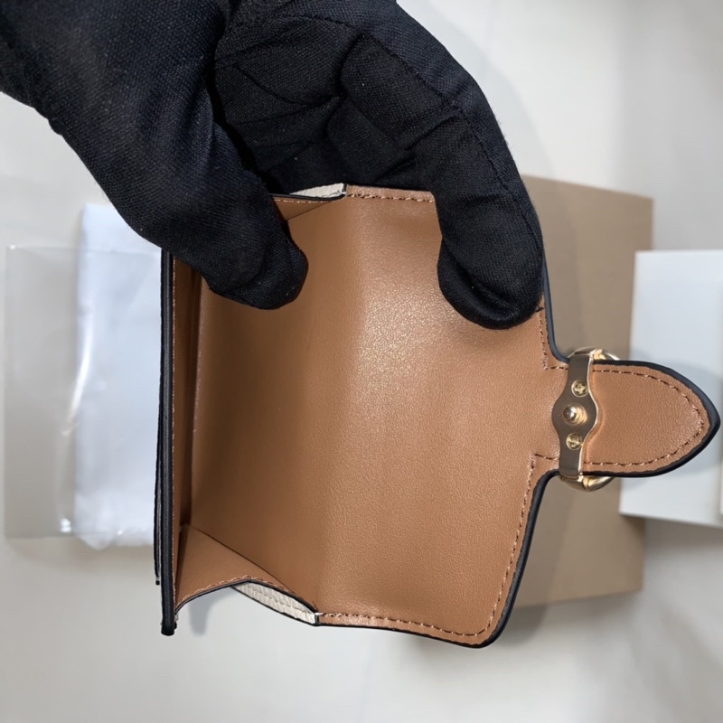 Coach Georgie Small Wallet In Signature Pebble White (C6654)