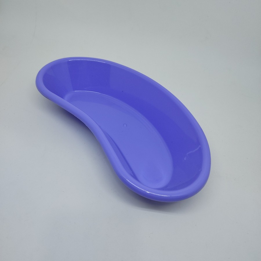 Alat Medis Alkes  Violet Kidney Tray / Nierbeken Plastic / Kom Bengkok  25 / 20 cm |Tray Medis|Tray Operasi|Gudang Medis