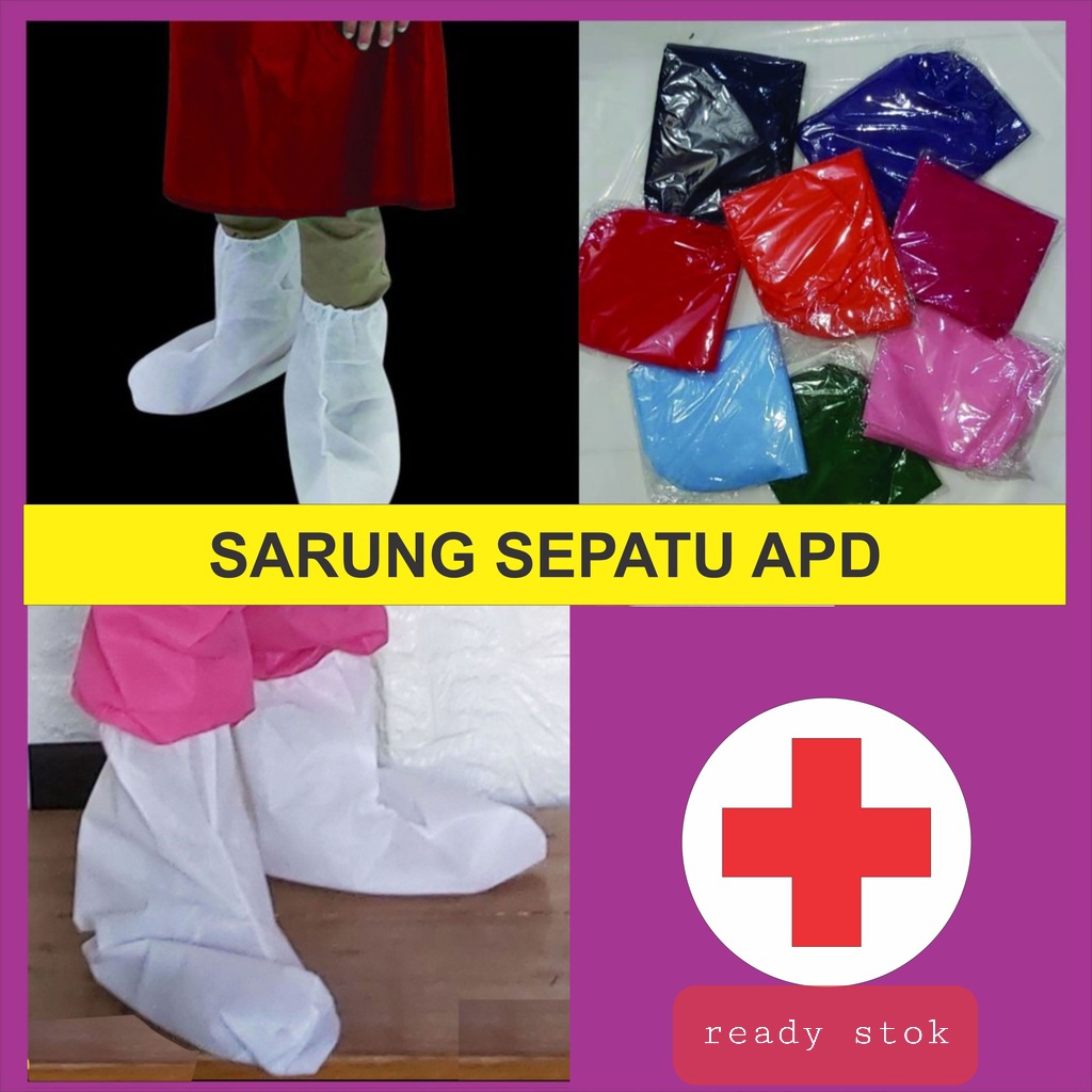 Cover Shoes Hazmat -  Hazmat Apd -  Perlengkapan Medis