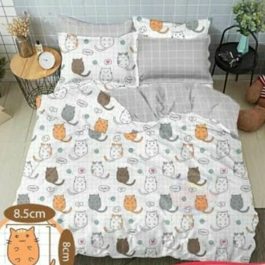 Sprei Star Chibi Cat