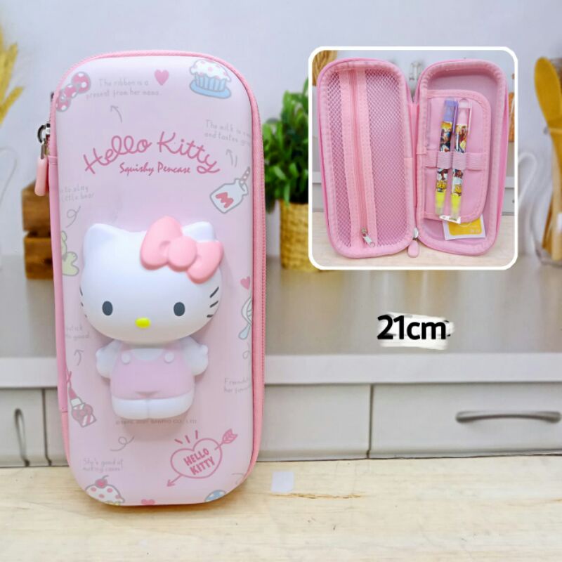 

Tempat pensil 3D squishi hello kitty
