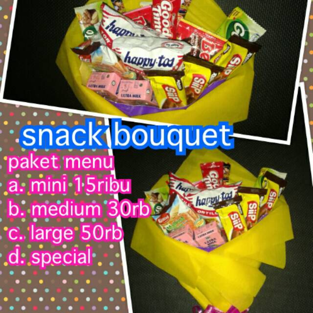 

snack bouquet