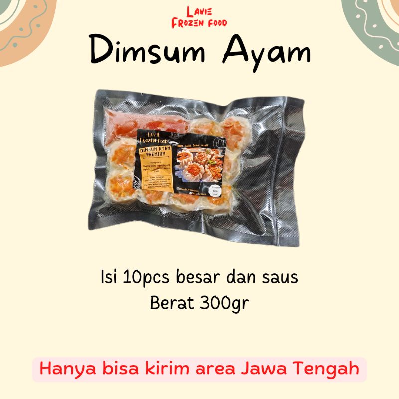 

Dimsum Ayam Siomay Frozen Food Halal Murah Enak Size Besar Homemade Isi 10pcs