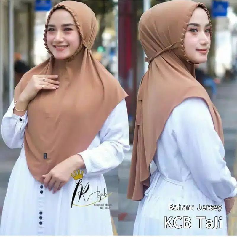 JILBAB KCB TALI-Hijab instant jersey termurah