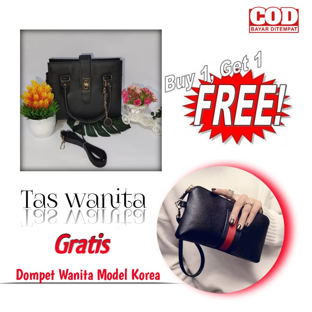 BELI 1 GRATIS 1 TAS WANITA / TAS SELEMPANG WANITA