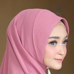 Jilbab Syari Khimar Dhea Ori Daradiora Sayra-DUSTY