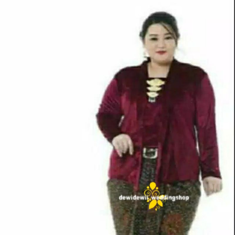 Kebaya JUMBO - Bludru Kutubaru/ Kartini