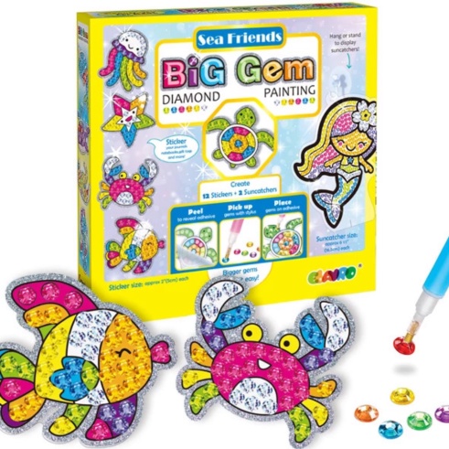 

Mainan Big Gem Diamond Painting/Diamond Painting/Mainan Montessori - Sea Life Murah