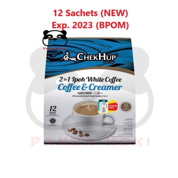 

CHEK HUP 2 in 1 Ipoh White Coffee No Sugar / CHEKHUP [ 30gr x 15 ]