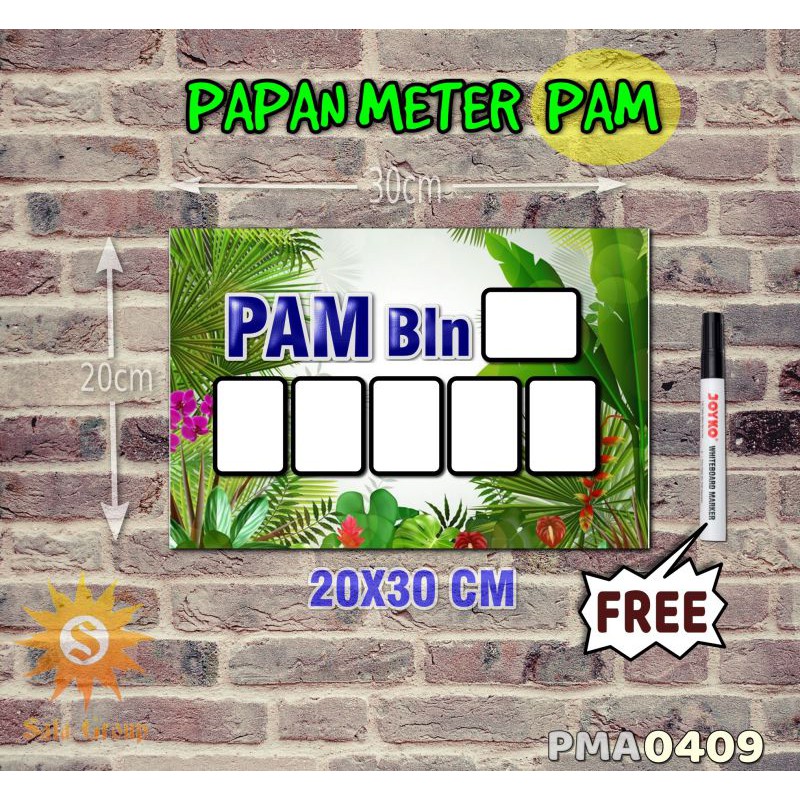 

Safa Papan Meter Listrik PLN PAM motif Unik - Tropical 09