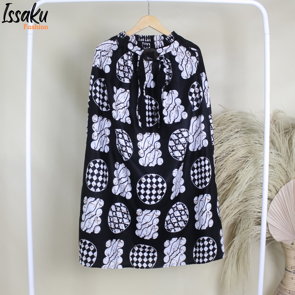 Rok Klok Payung Motif Batik Batik Klasik Kekinian-Kotak