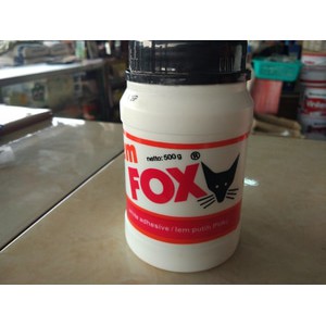 

Lem Fox Putih Botol Tabung (500 gram) Perekat Kayu Kertas & Buat Slime