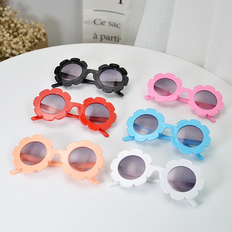 Kacamata Anak Anak Perempuan Fashion Lucu Murah Bulat Mickey Korean Sunglasses 2 Tahun